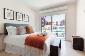 2 bedrooms, iron/ironing board, travel crib, WiFi