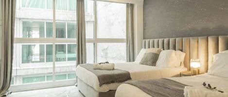 4 chambres, fer et planche à repasser, lit parapluie, Wi-Fi