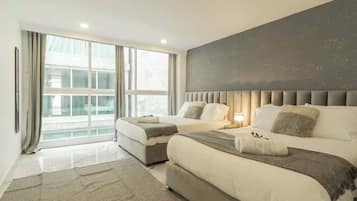 4 bedrooms, iron/ironing board, travel crib, WiFi