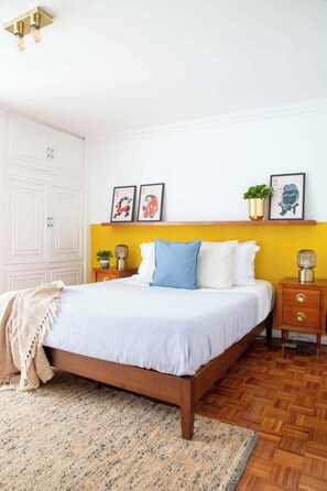 5 多间卧室、熨斗/熨衣板、WiFi、床单