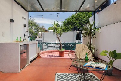Casa Xalli en Condesa con patio y roof privado