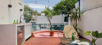 Casa Xalli en Condesa con patio y roof privado