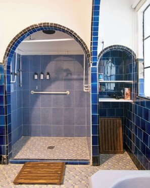 Een douche, een haardroger