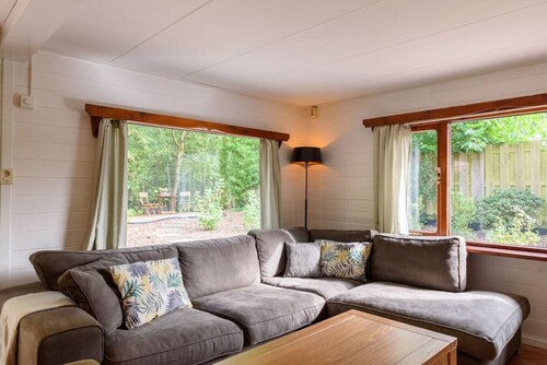 Spacious wooden cottage with infra-red sauna