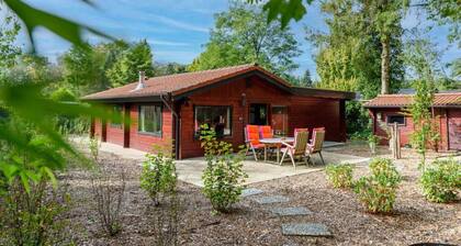 Spacious wooden cottage with infra-red sauna