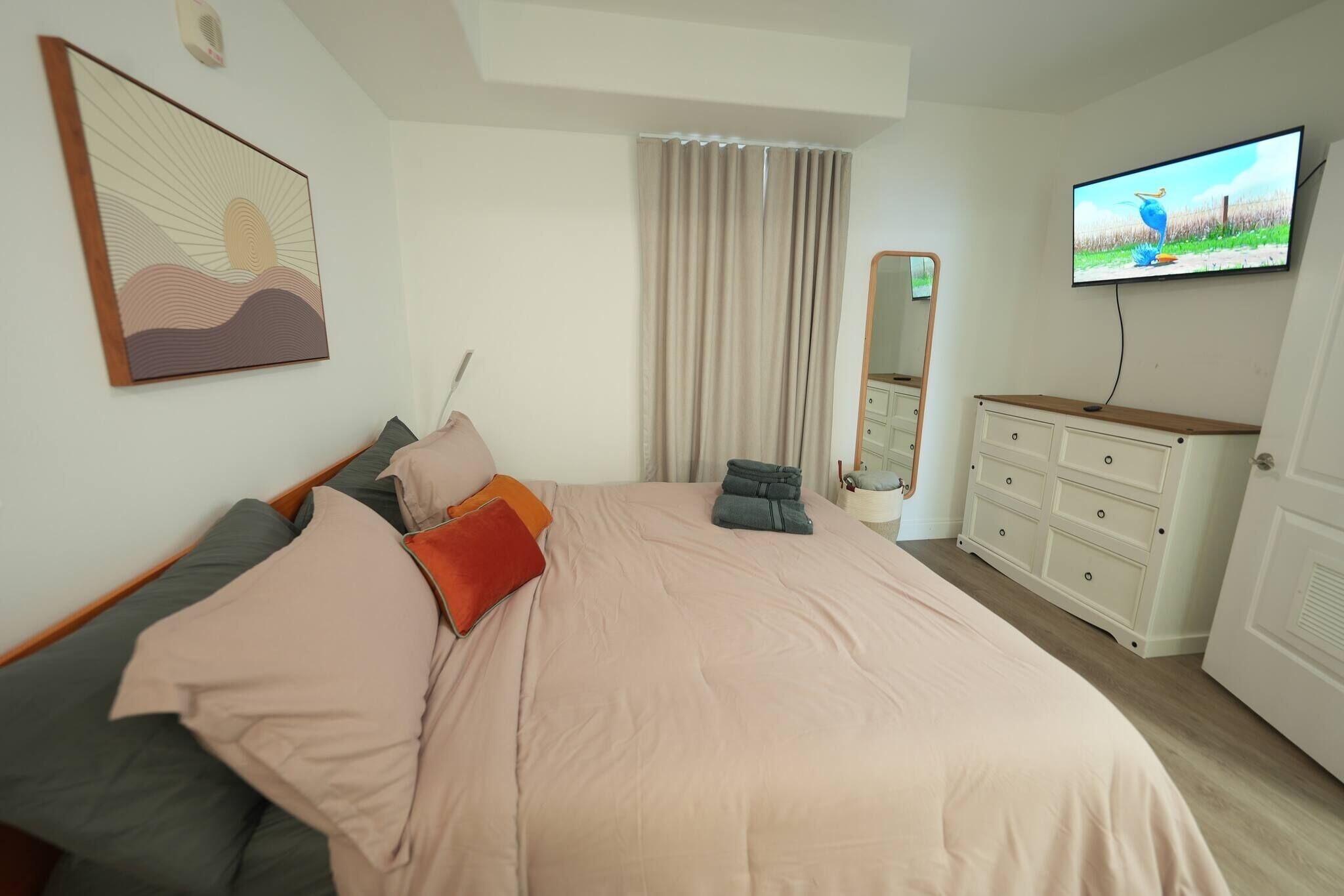 1 chambre, lit de bébé portatif, accès au Wi-Fi (inclus)