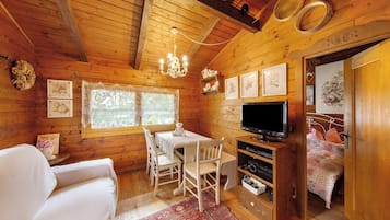 TV, lettore DVD, impianto stereo