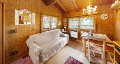 Chalet 'Orserose I Ciodi' avec vue sur la montagne, terrasse partagée et Wi-Fi