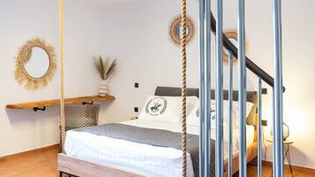 1 chambre, fer et planche à repasser, Wi-Fi gratuit, draps fournis