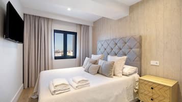 1 slaapkamer, een strijkplank/strijkijzer, gratis wifi, beddengoed