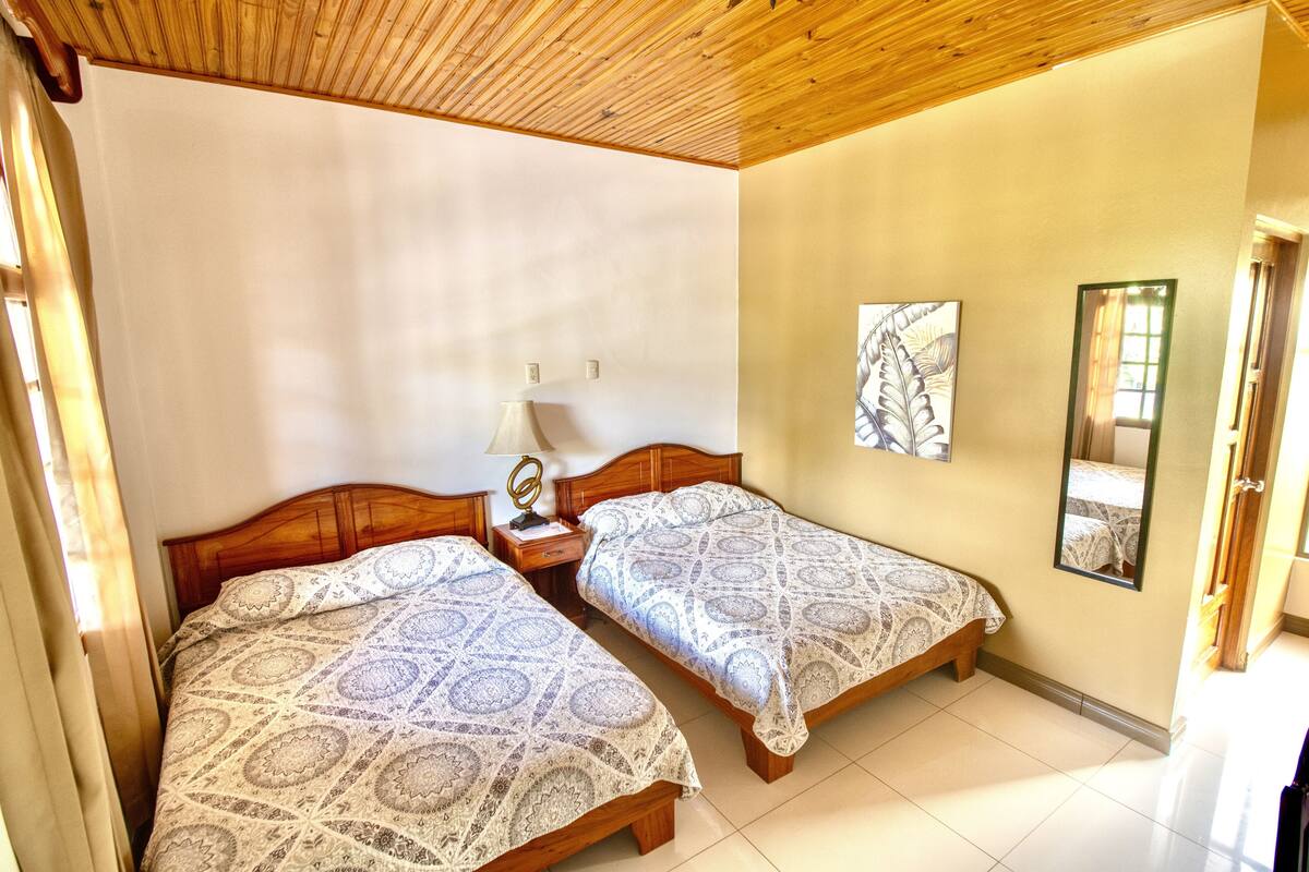 Family Room | 1 bedroom, premium bedding, down comforters, desk