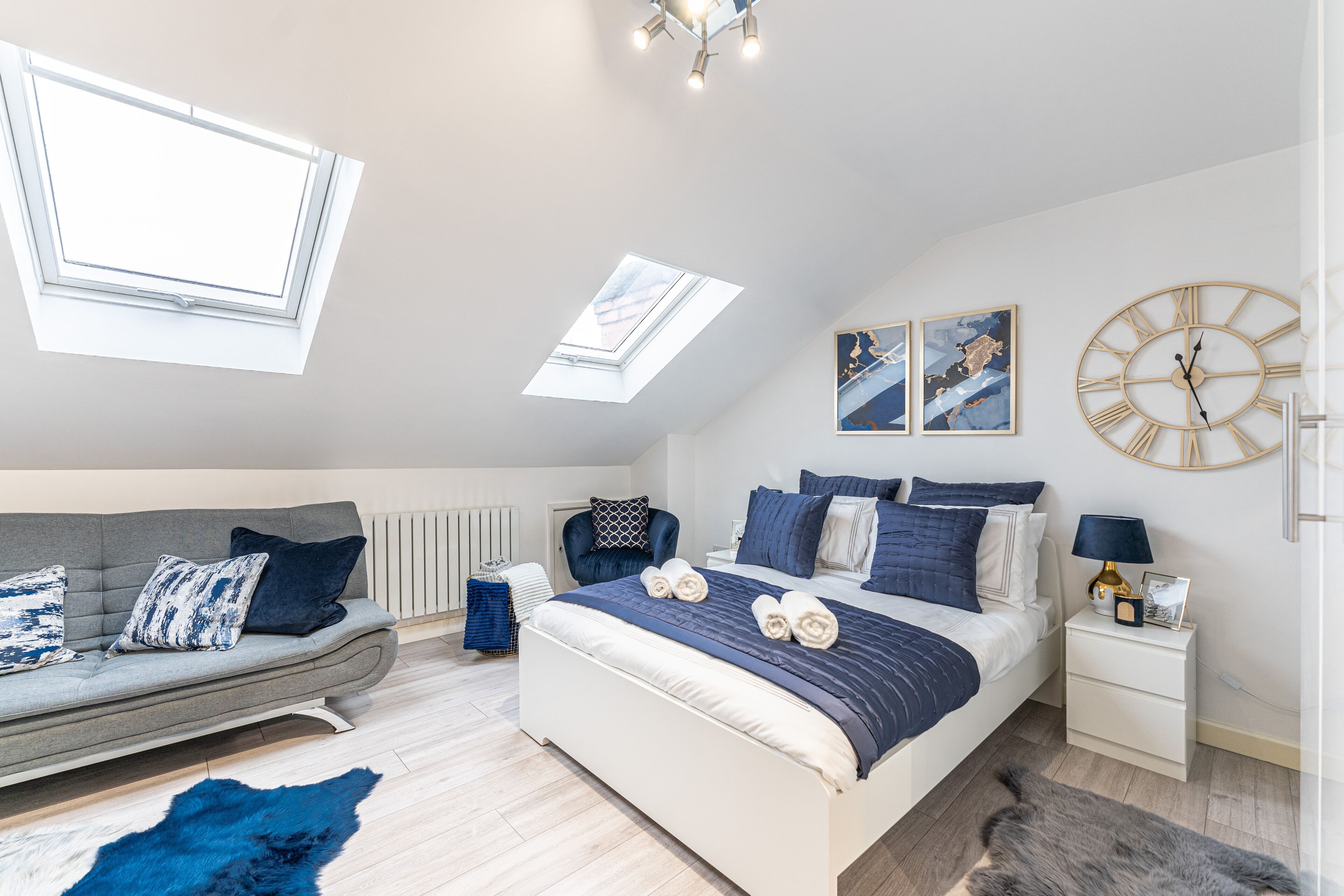 1 Schlafzimmer, Bügeleisen/Bügelbrett, kostenloses WLAN, Bettwäsche