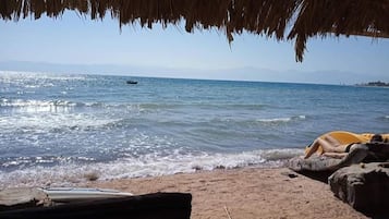 Private beach