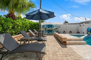 Beheizter Pool