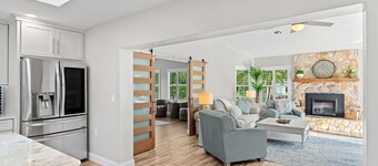 Luxury Waterfront Oasis w/ Saltwater Pool, Boat Dock & Fire Pit! 🌊