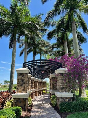 Enceinte de l’hébergement