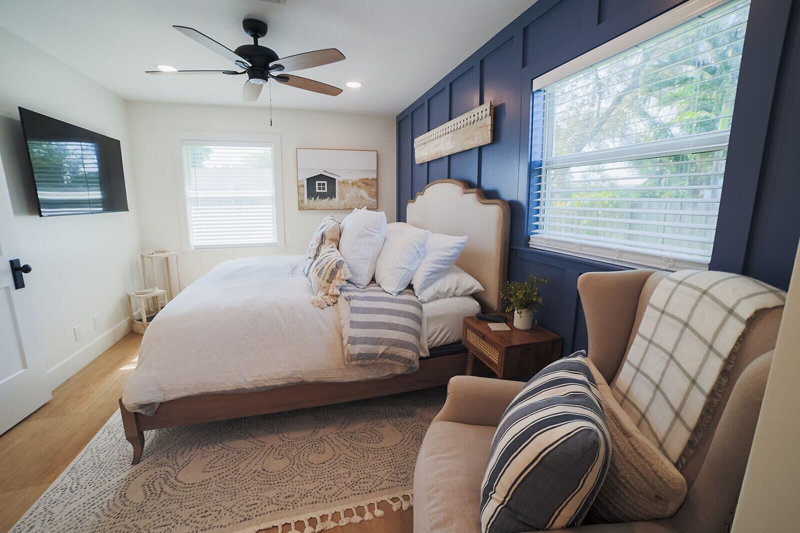 3 bedrooms, iron/ironing board, travel crib, WiFi