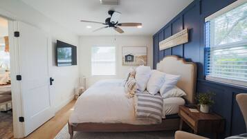 3 bedrooms, iron/ironing board, travel crib, WiFi