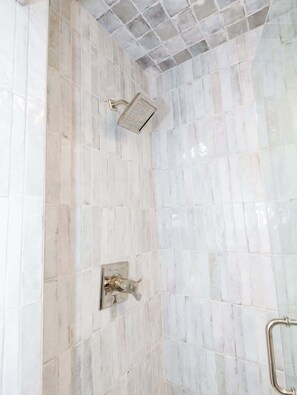 Shower, hair dryer