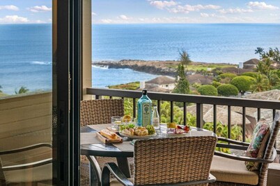 SUMMER SALE! Oceanview Spacious 2BD, 3BA retreat - Kapalua Ridge Villas 1423
