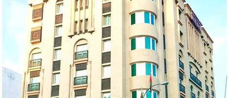 Fassade der Unterkunft