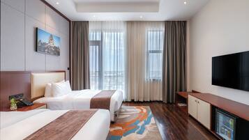 Deluxe-Zweibettzimmer, Stadtblick