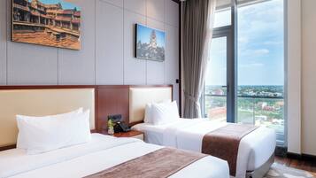 Chambre Deluxe avec lits jumeaux, vue ville