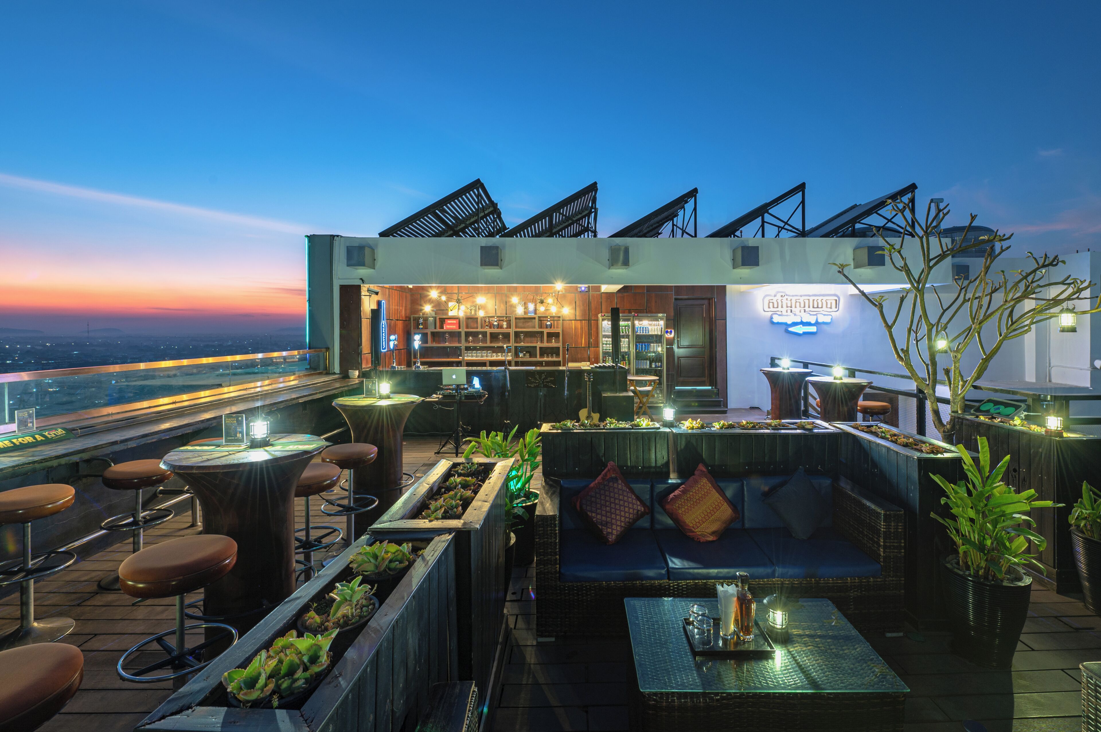 Rooftop terrace