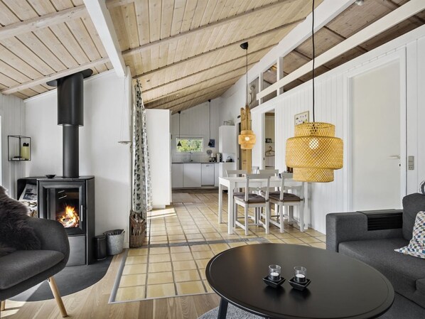 TV, fireplace, DVD player - "Gita" - 2.2km from the sea by Interhome (Saltum)