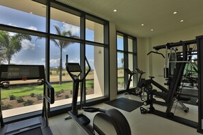 Fitness facility - B-203 Stunning Ocean View STudio (Cupecoy)