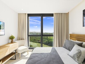 1 室のベッドルーム、セーフティボックス (室内)、アイロン / アイロン台、WiFi (無料)