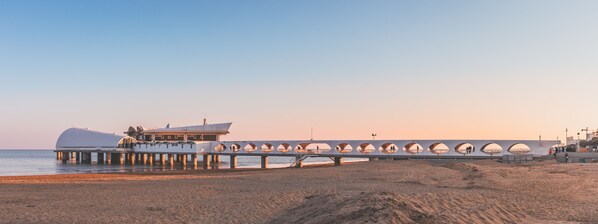 Lägenhet - 1 sovrum - balkong - utsikt mot staden | Strand