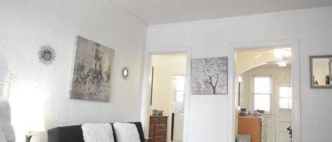 1 makuuhuone, silitysrauta/-lauta, ilmainen Wi-Fi