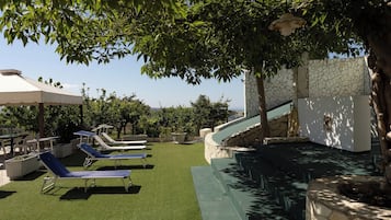 Habitación, 1 habitación, para fumadores, patio | Áreas de la propiedad