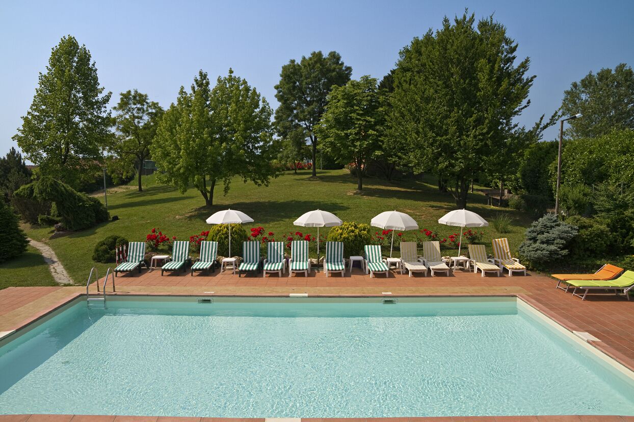 Seasonal outdoor pool