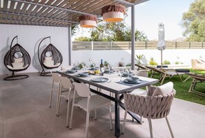 Opções para refeição ao ar livre