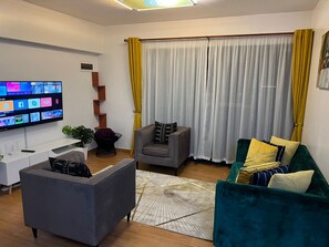 Apartment, 2 Bedrooms, Pool Access | Living area - Luxury Furnished Apartments (Nairobi)