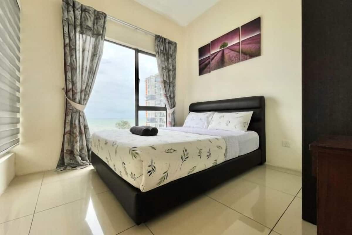 Individually decorated, individually furnished, desk, blackout curtains