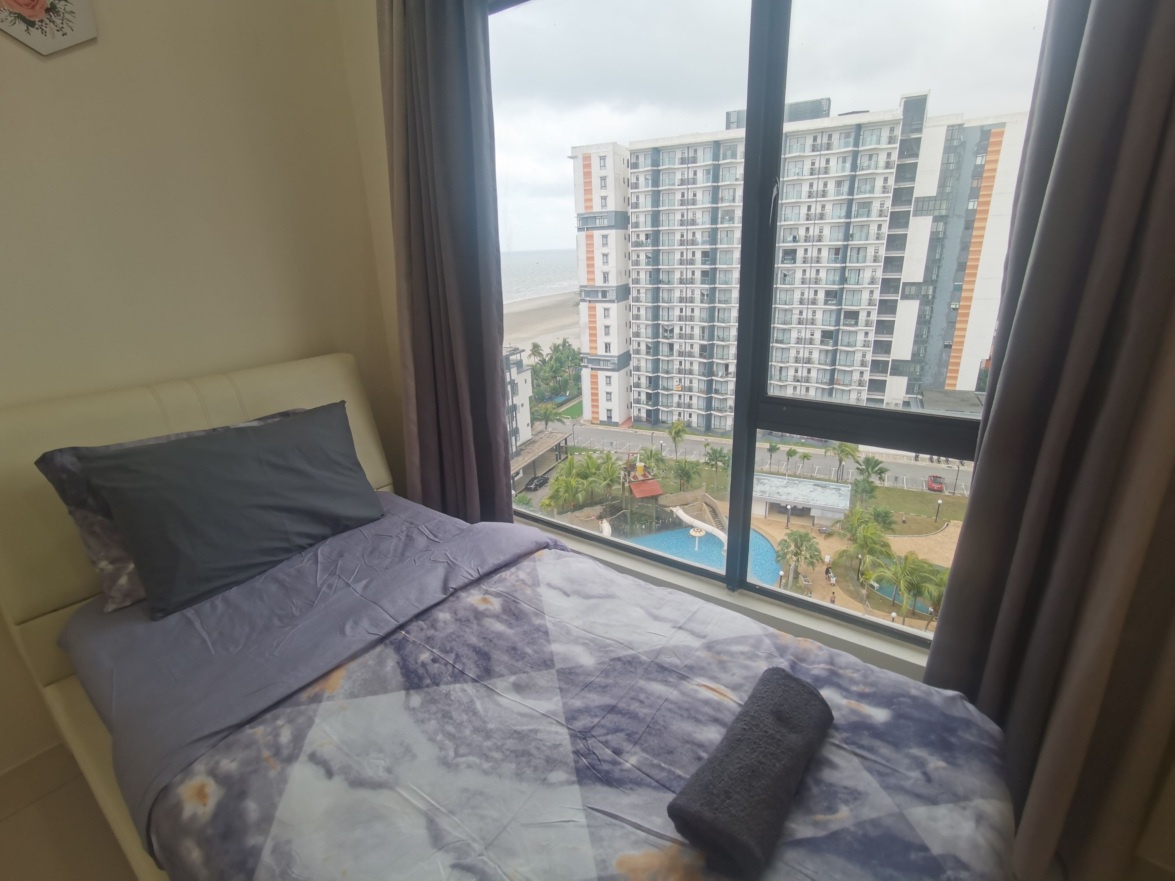 Appartement Deluxe, 2 chambres, balcon, vue mer