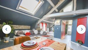 Living area - Suite Diamant (Theux)