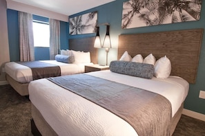 4 chambres, accès à Internet, literie fournie