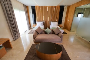 Premium bedding, pillowtop beds, minibar, in-room safe