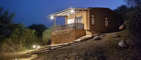 Façade de l’hébergement