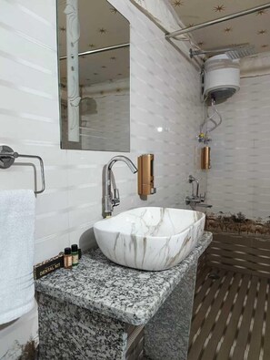 Cottage | Bathroom - Beyond Stay Jawai Legacy (Shivganj)