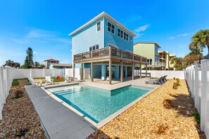 Una piscina climatizada