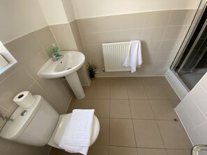 Shower, hair dryer