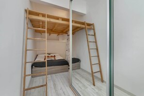 1 soverom, strykejern/-brett, wi-fi og sengetøy