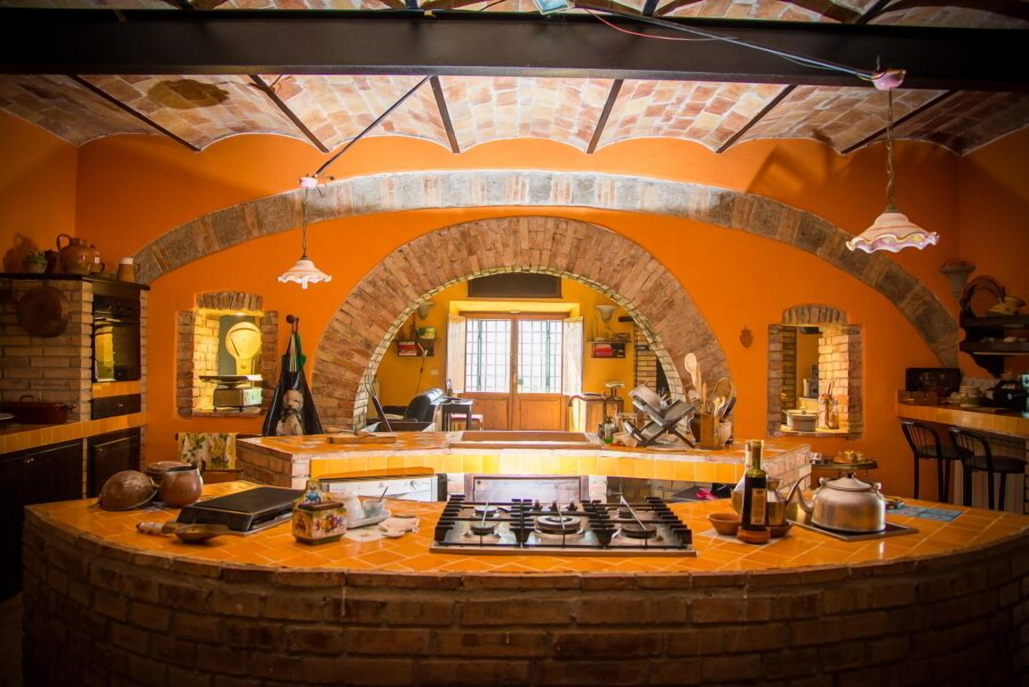 Villa | Cucina privata | Frigorifero, forno, piano cottura, lavastoviglie