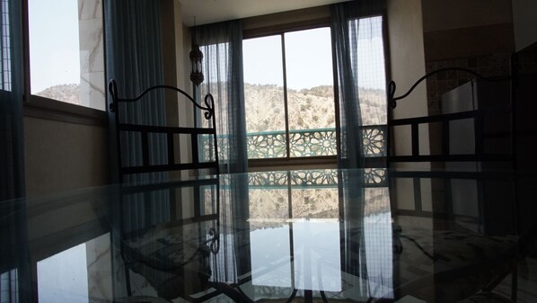 Vista des de l'allotjament