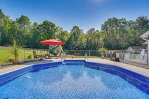 House (4 Bedrooms) | Front of property - Adirondack Retreat w/ Heated Pool & Scenic Views! (North Creek)